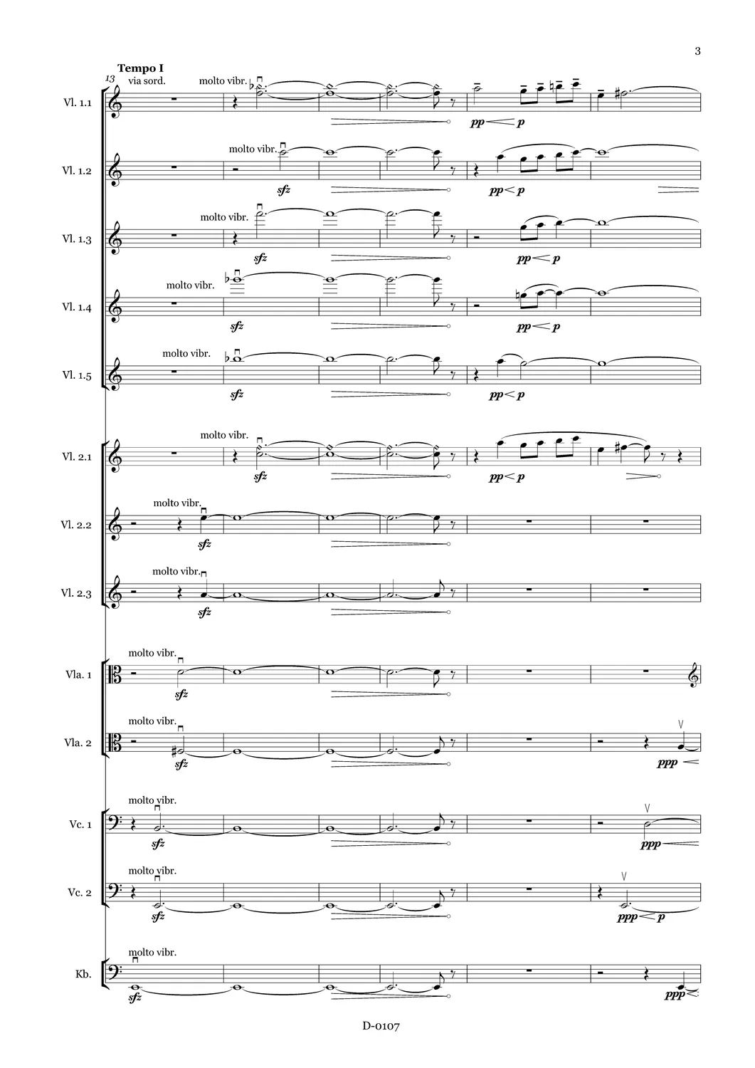 Are Musik Verlag DOWN EAST sinfonia per arch no 1 (1985) Partitur