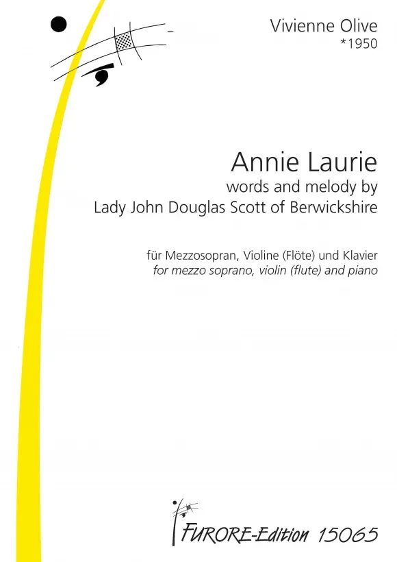 Furore Edition Annie Laurie Lied für Mezzosopran, Violine oder Flöte und Klavier
