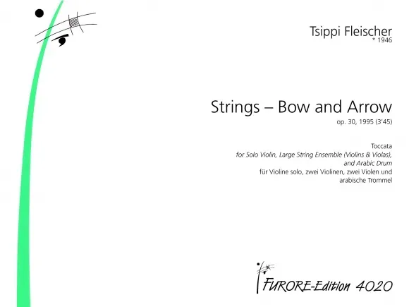 Furore Edition Strings – Bow & Arrow op. 30 Noten Faksimile