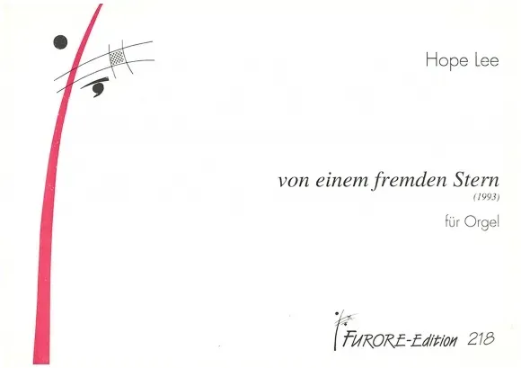 Furore Edition von einem fremden stern Orgelnoten Partitur