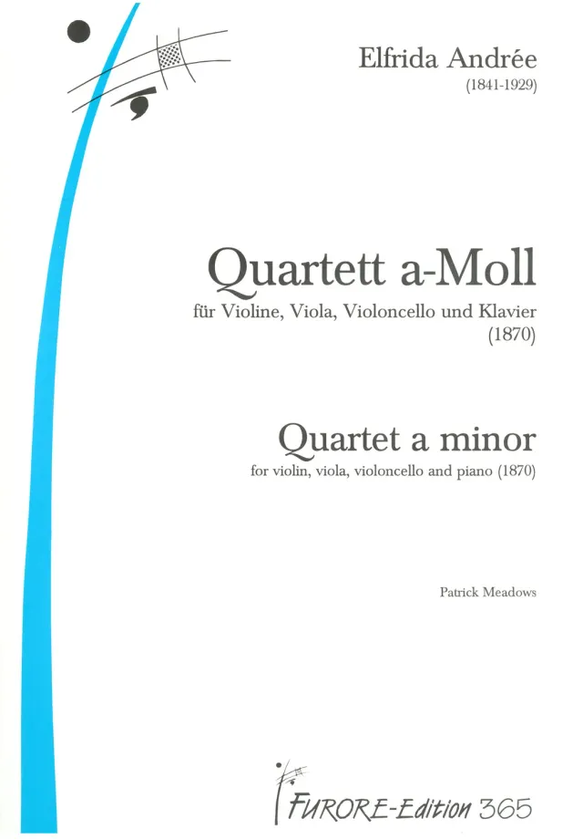 Furore Edition Quartet a-Moll Klavierquartett Noten 1870
