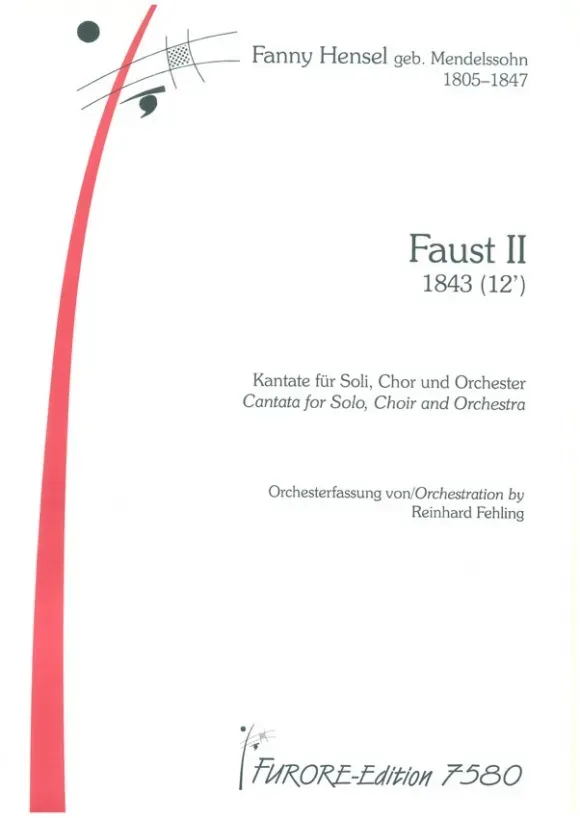 Furore Edition Faust II Kantate Partitur Sopran Frauenchor