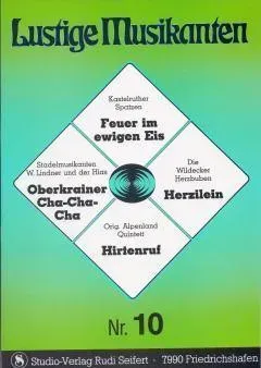Studio-Verlag Rudi Seifert Lustige Musikanten 10 Noten C-Stimme mit Text B-Ware