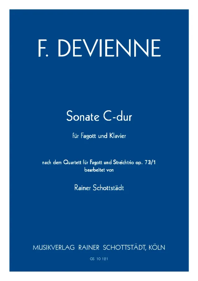 Musikverlag Rainer Schottstädt Sonate C-dur op.73/1 Noten Fg Klavier