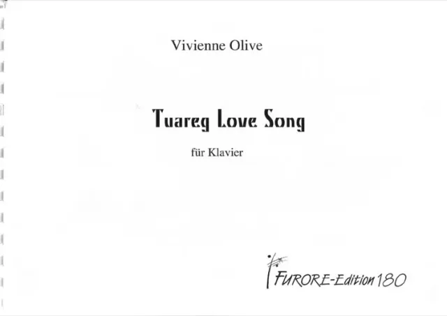 Furore Edition Tuareg Love Song Klaviernoten leicht