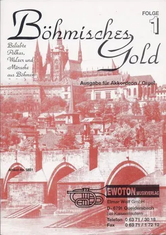 Studio-Verlag Rudi Seifert Böhmisches Gold Folge 1 Noten B-Ware