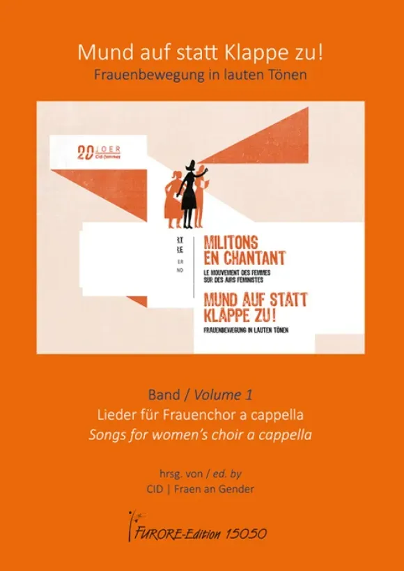 Furore Edition Mund auf statt Klappe zu Band 1 Chornoten Frauenchor