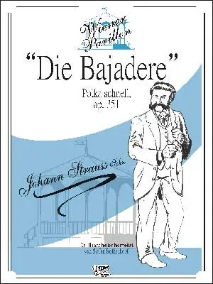 Seeber Film Verlag Bajadere op. 351 Blasorchesternoten A4