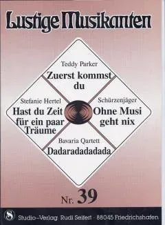 Studio-Verlag Rudi Seifert Lustige Musikanten 39 Notenheft B-Ware