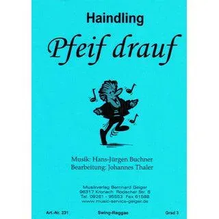 Studio-Verlag Rudi Seifert Pfeif drauf Haindling Noten Kleine Blasmusik