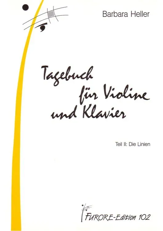 Furore Edition Tagebuch für Violine und Klavier Noten