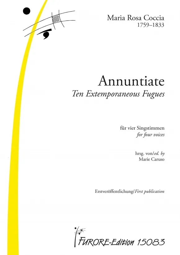 Furore Edition Annuntiate Ten Extemporaneous Fugues Noten