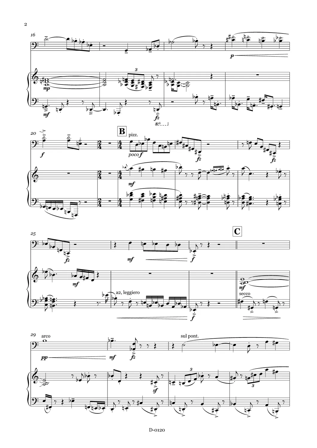 Are Musik Verlag Schultheiss double trouble Cello Klavier Noten
