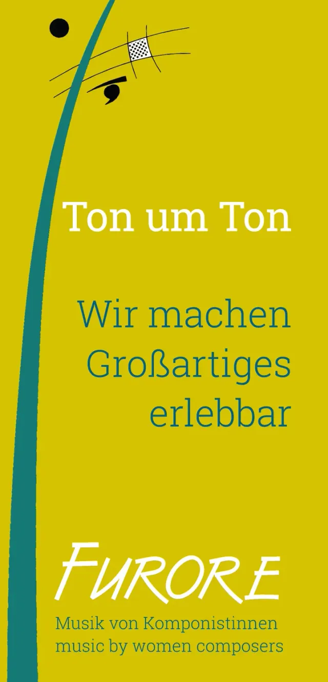 Furore Edition Ton um Ton Werbeflyer Verlagsinfo