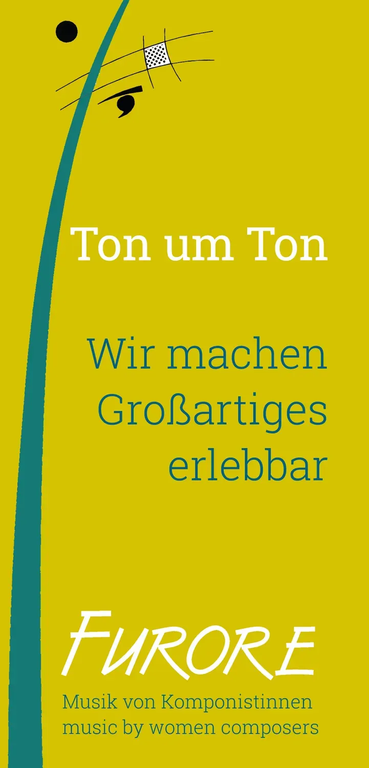Furore Edition Ton um Ton Werbeflyer Verlagsinfo