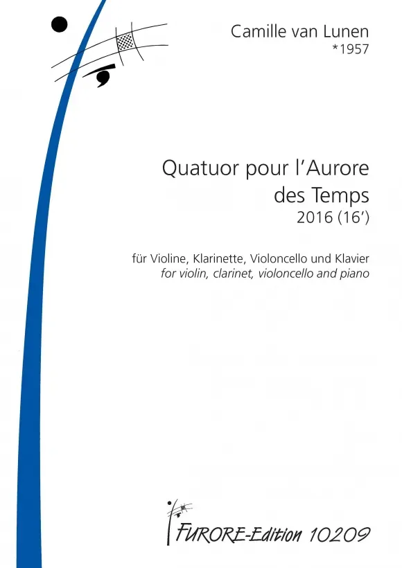 Furore Edition Quatuor pour l’Aurore des Temps Quartett
