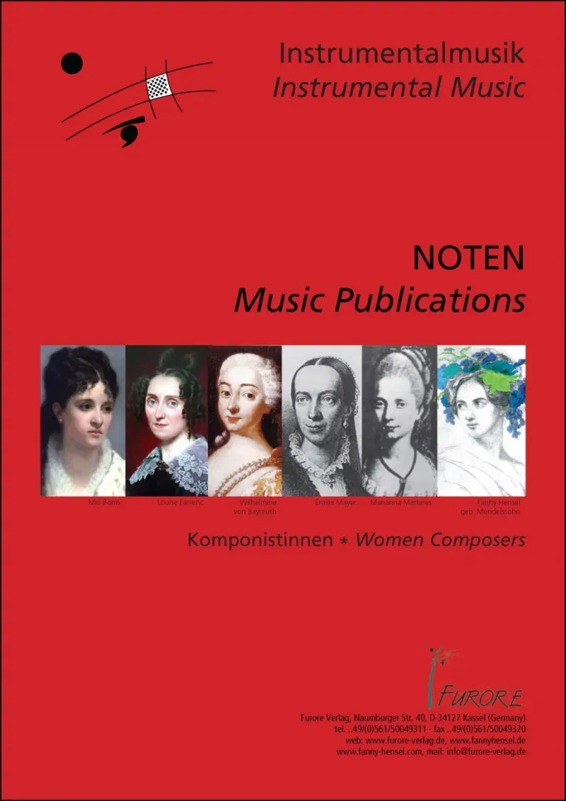 Furore Edition Instrumentalmusik Katalog Nr. 1 Gesamtverzeichnis