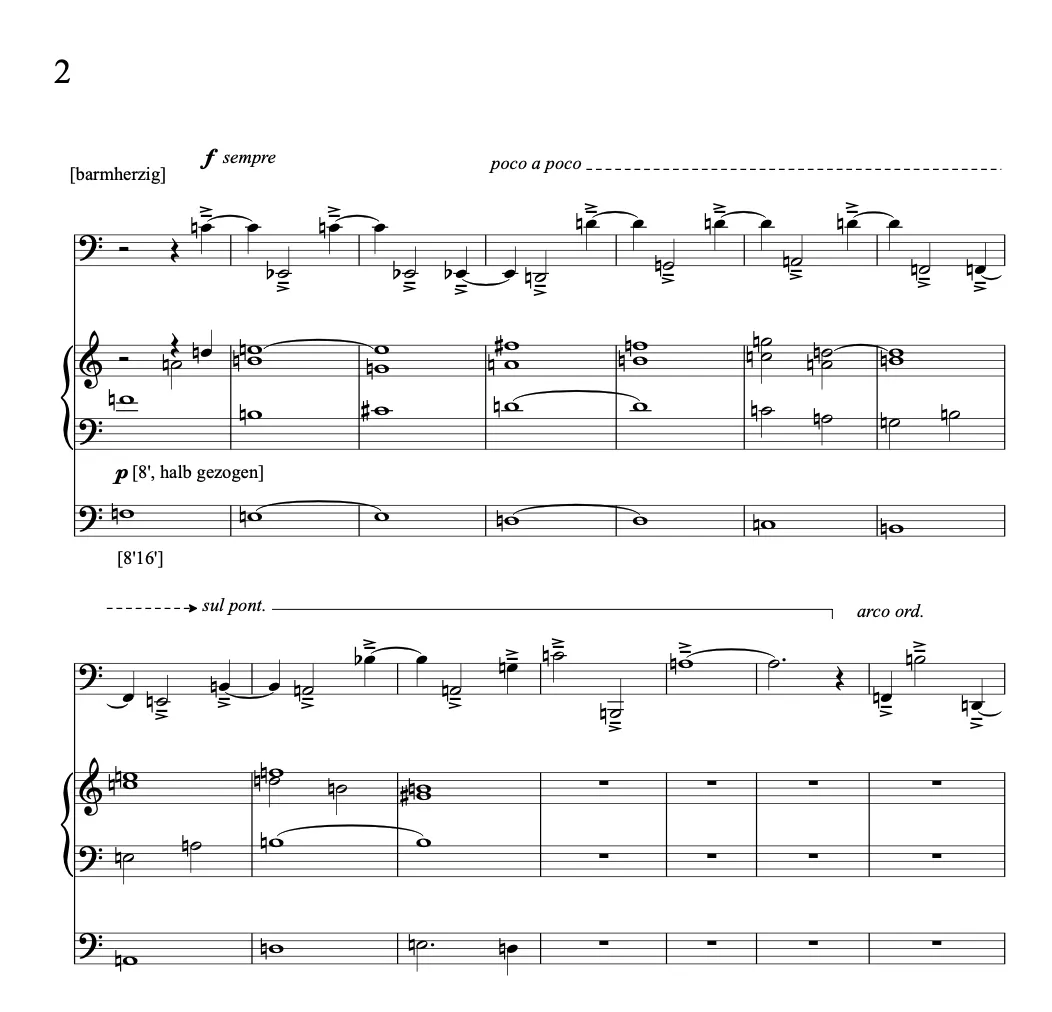 Are Musik Verlag Petersen hb Violoncello Orgel Noten 8 Min