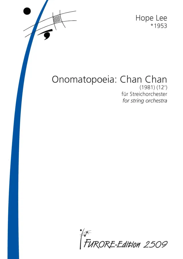 Furore Edition Onomatopoeia: Chan Chan Partitur für Streichorchester Mietmaterial