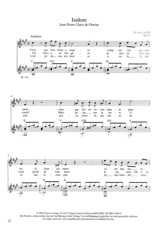 Furore Edition Early French Songs für Gesang und Gitarre Lieder