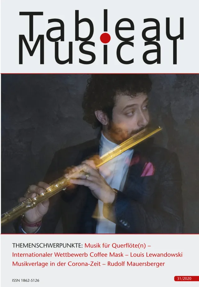 Tableau Musical 31 Furore Edition Notenheft