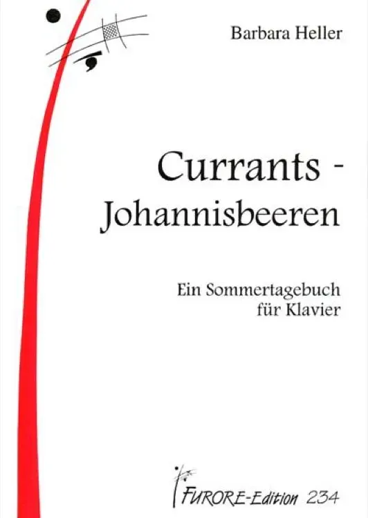Furore Edition Currants Johannisbeeren Noten Klavier schwer