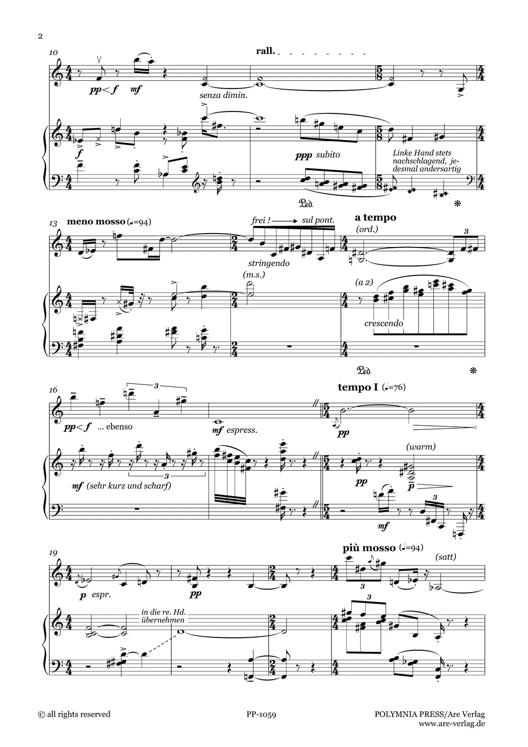 Are Musik Verlag Schultheiss Vexiere Noten