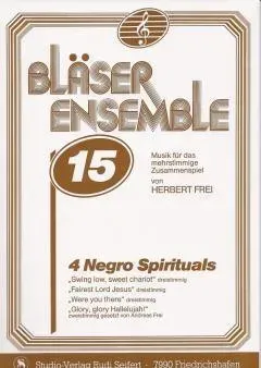 Studio-Verlag Rudi Seifert Bläser-Ensemble 15 Spirituals Noten