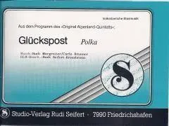 Studio-Verlag Rudi Seifert Glückspost Polka Blasmusiknoten Große Blasmusik B-Ware