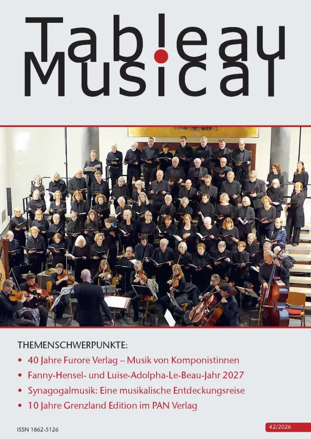Tableau Musical Nr. 42 Ausgabe Frühjahr 2026