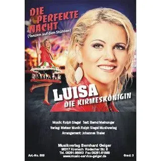Studio-Verlag Rudi Seifert Die perfekte Nacht - Luisa Blasmusik Des-Dur