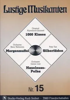 Studio-Verlag Rudi Seifert Lustige Musikanten 15 C-Stimme Noten B-Ware