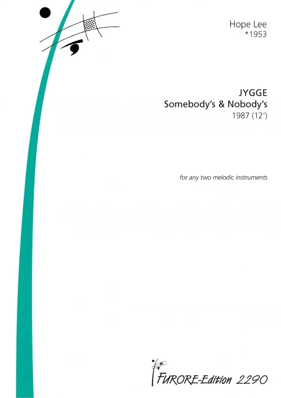 Furore Edition Jygge Somebody's & Nobody's Noten Duett