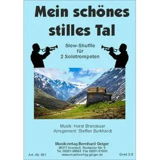 Studio-Verlag Rudi Seifert Mein schönes stilles Tal Noten für 2 Trompeten