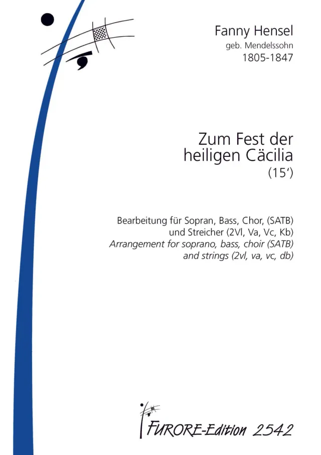 Furore Edition Fest hlg Caecilie Mietmaterial Chor Streicher