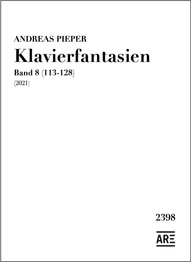 Are Musik Verlag Klavierfantasien Band 8 (113–128) Klaviernoten