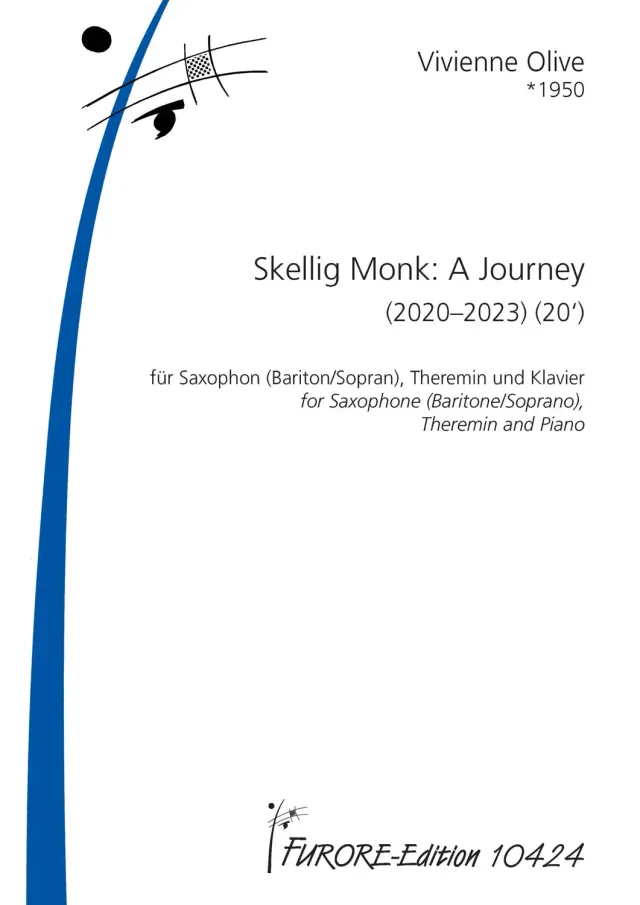 Furore Edition Skellig Monk: A Journey Noten für Saxophon, Theremin und Klavier