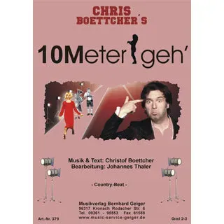 Studio-Verlag Rudi Seifert 10 Meter geh' Blasmusik