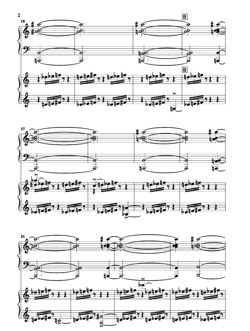 Are Musik Verlag Stretto Noten für zwei Klaviere 1987