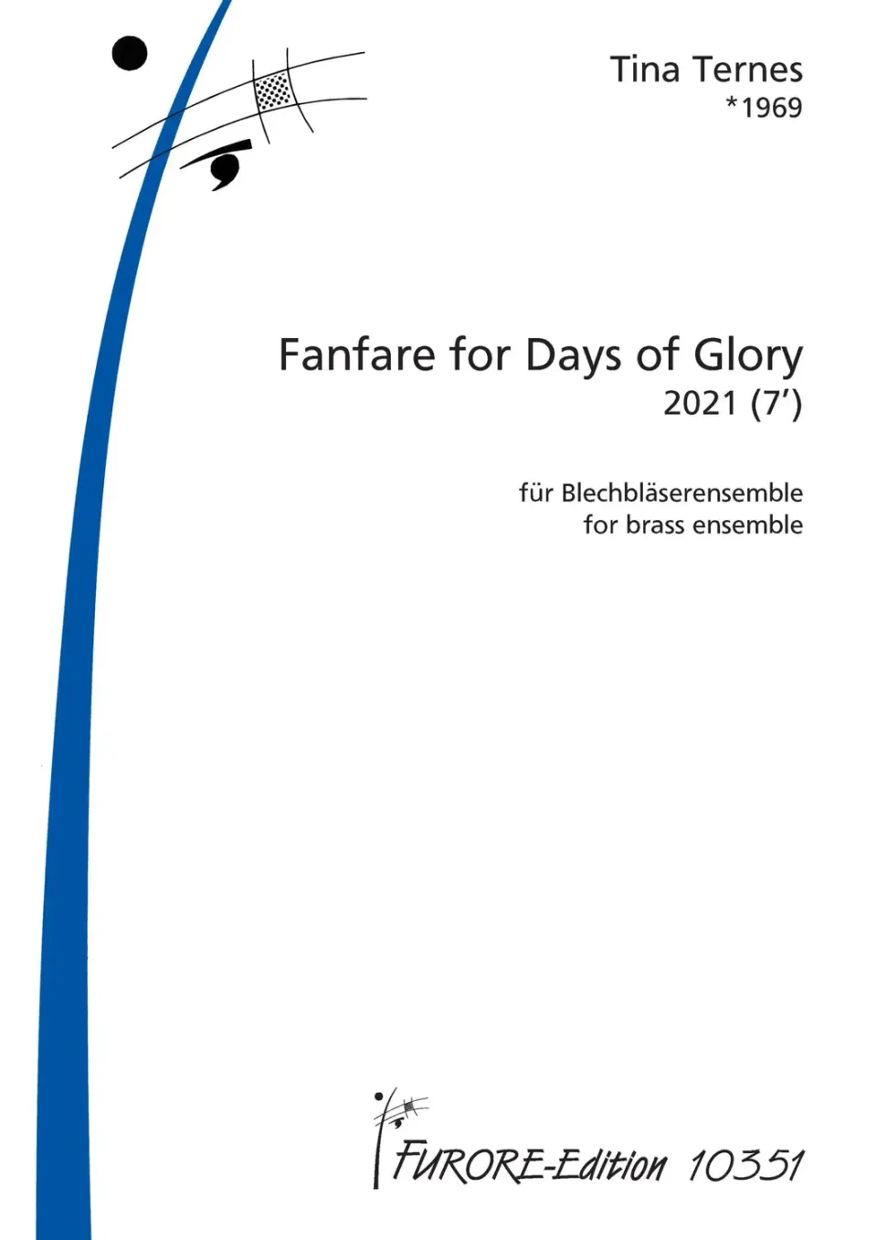 Furore Edition Fanfare for Days of Glory Blechbläsernoten