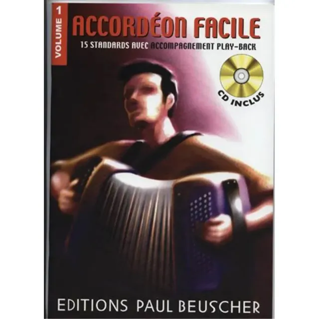 Paul Beuscher Accordéon facile Vol.1 Akkordeonnoten