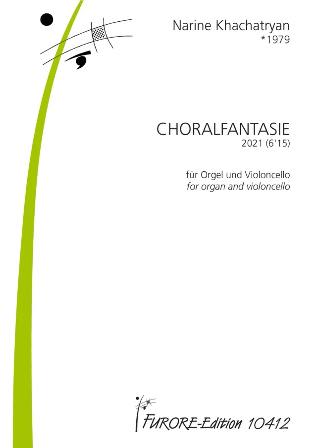Furore Edition Choralfantasie Noten Orgel Violoncello
