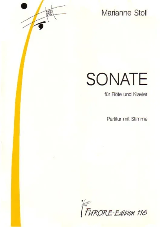 Furore Edition Sonate für Flöte und Klavier Noten mittel
