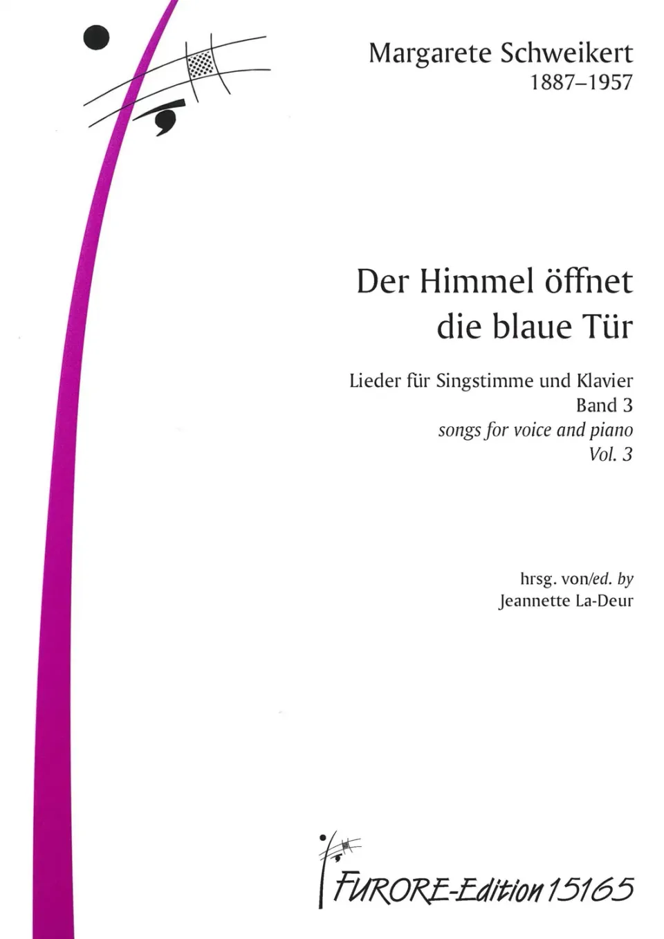 Furore Edition Himmel blaue Tür Vol. 3 Noten Stimme Klavier