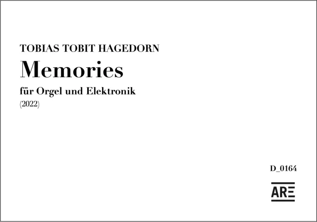 Are Musik Verlag Hagedorn Memories Orgel Elektronik Noten