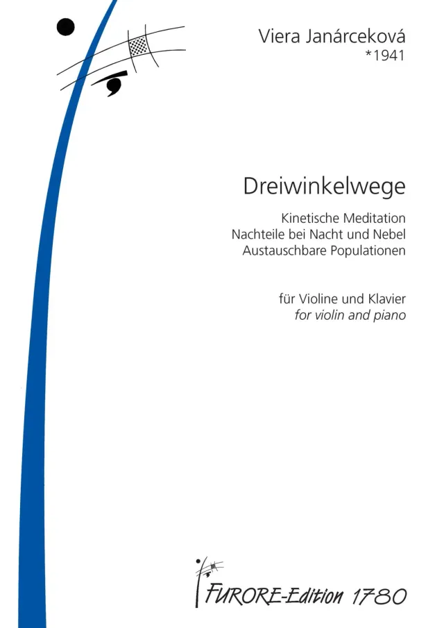 Furore Edition Dreiwinkelwege Noten Violine Klavier mittelschwer