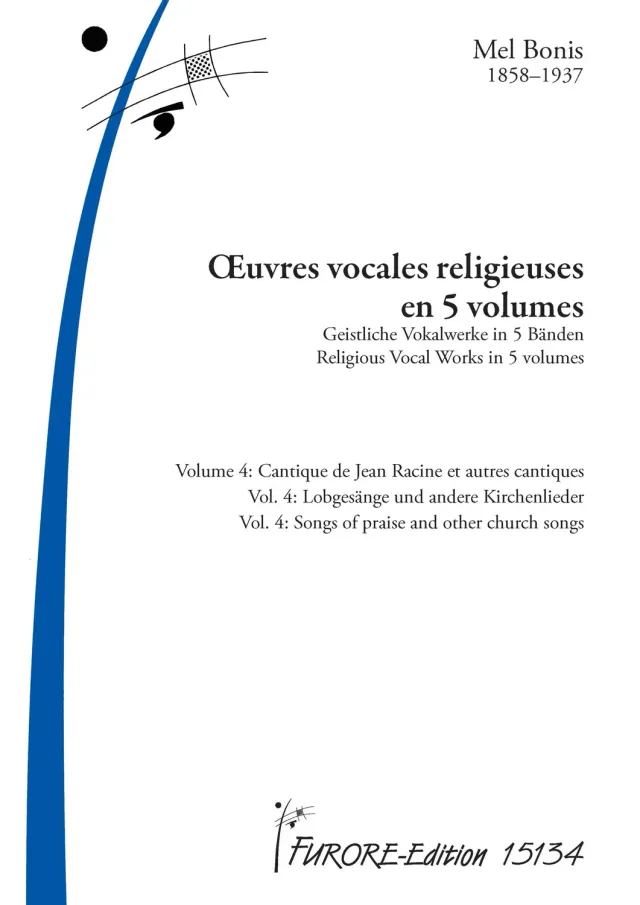 Furore Edition Geistliche Vokalwerke Vol. 4 Chornoten Lobgesänge