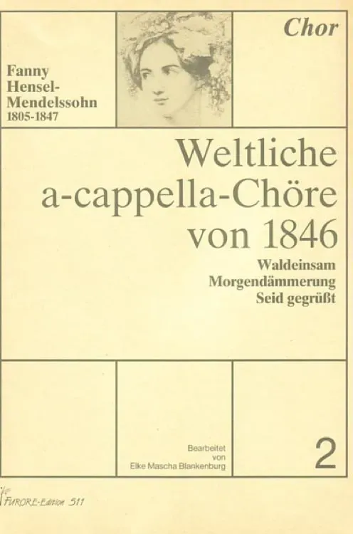 Furore Edition Hensel Weltliche Chöre Vol. 2 Chor Noten