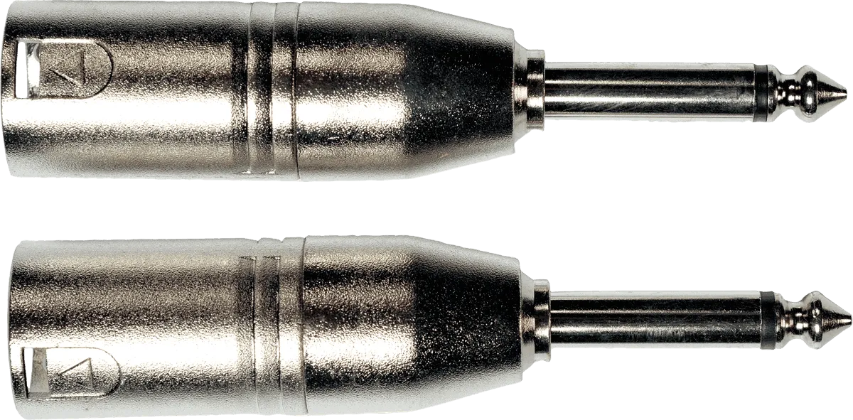 Yellow Cable AD25 Adapter Klinke XLR 2 Stück Zubehör