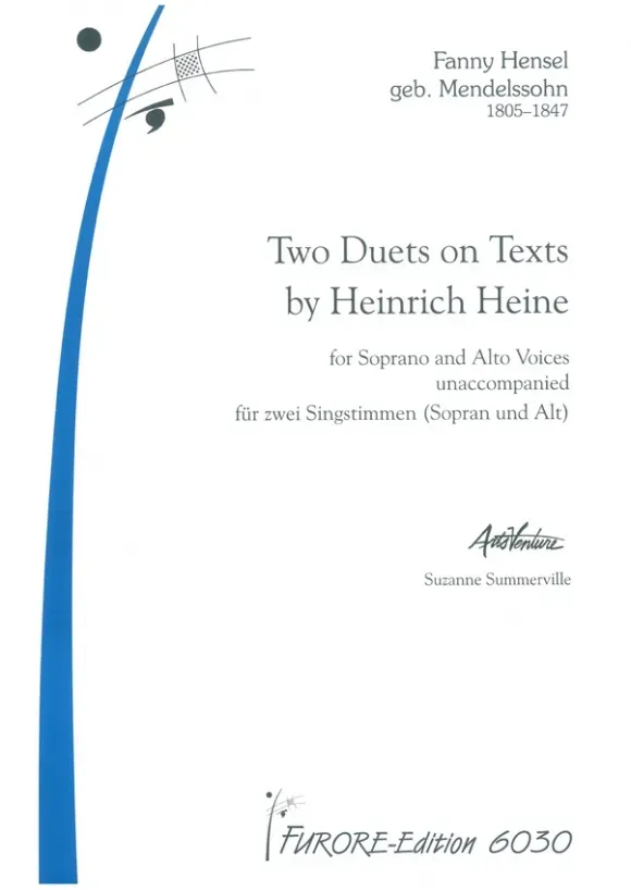Furore Edition 2 Heine Duets Noten Duett SA Partitur